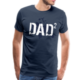 Dad Squared Men's Premium T-Shirt (CK1503) - navy