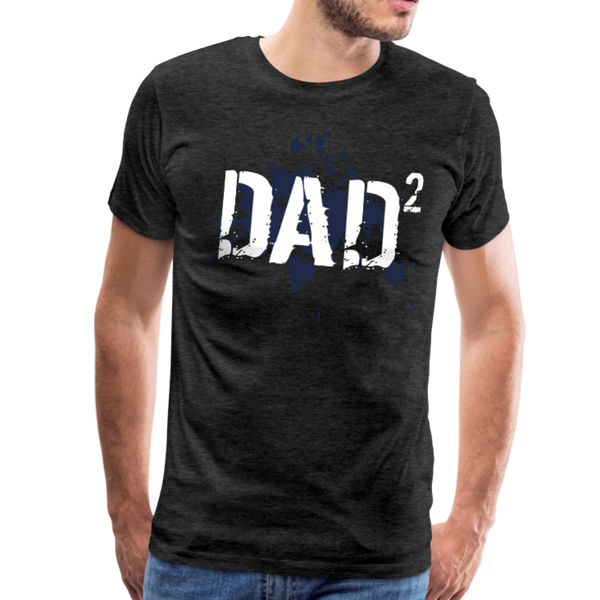 Dad Squared Men's Premium T-Shirt (CK1503) - charcoal gray