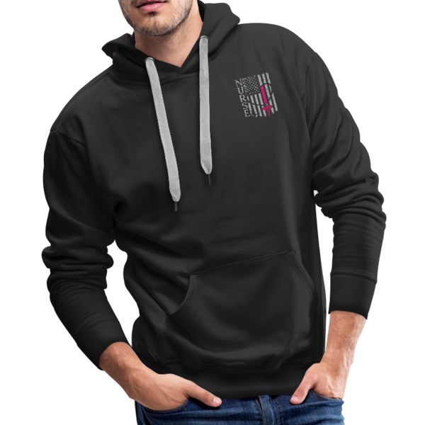 Nurse Flag Men’s Premium Hoodie (CK1806) - black