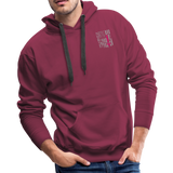 Nurse Flag Men’s Premium Hoodie (CK1806) - burgundy