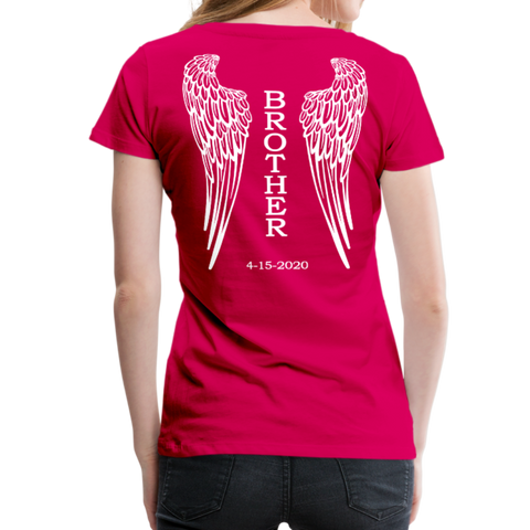 Brother 4-15-2020 Women’s Premium T-Shirt - dark pink