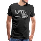 Funny Fishing Shirt Men's Premium T-Shirt (KS1002) - black