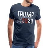 Trump 2020 Men's Premium T-Shirt (CK1568) - navy