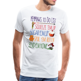 Memaw's ToDo List Men's Premium T-Shirt (CK1617) - white