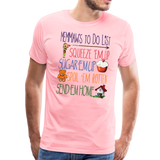 Memaw's ToDo List Men's Premium T-Shirt (CK1617) - pink