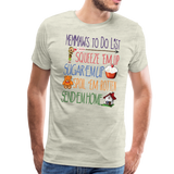 Memaw's ToDo List Men's Premium T-Shirt (CK1617) - heather oatmeal
