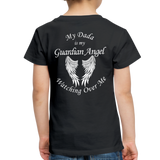 My Dada is my Guardian Angel Toddler Premium T-Shirt - black