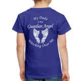 My Dada is my Guardian Angel Toddler Premium T-Shirt - royal blue