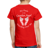My Dada is my Guardian Angel Toddler Premium T-Shirt - red