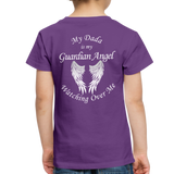 My Dada is my Guardian Angel Toddler Premium T-Shirt - purple
