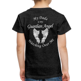My Dada is my Guardian Angel Toddler Premium T-Shirt - charcoal gray