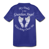 My Dada is my Guardian Angel Kids' Premium T-Shirt - royal blue