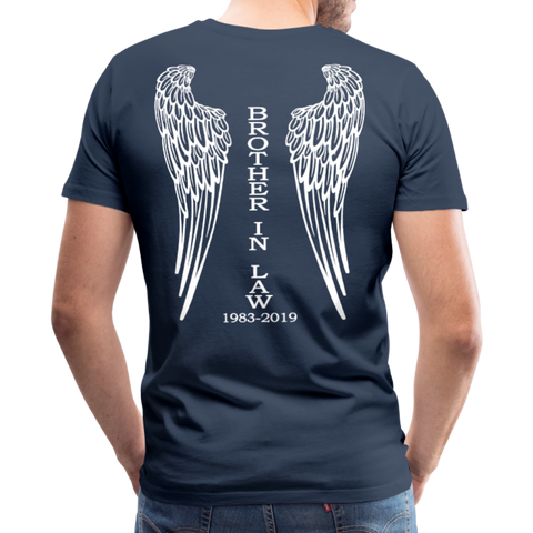 Brother 1983-2019 Men's Premium T-Shirt - navy