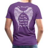 My Daughter Gone From Sight Men's Premium T-Shirt (CK1802) - purple