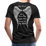 My Dad Gone From Sight Men's Premium T-Shirt (CK1801) - charcoal gray