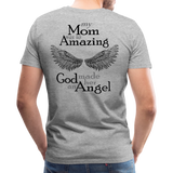 Daughter of an Angel Mom Amazing Angel Men's Premium T-Shirt - heather gray