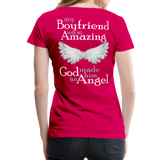 Boyfriend Amazing Angel Women’s Premium T-Shirt - dark pink