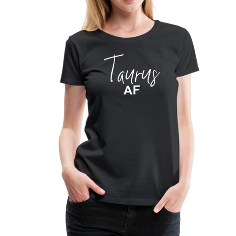 Taurus AF Women’s Premium T-Shirt (CK1579) - black
