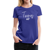 Taurus AF Women’s Premium T-Shirt (CK1579) - royal blue