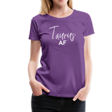 Taurus AF Women’s Premium T-Shirt (CK1579) - purple