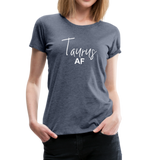 Taurus AF Women’s Premium T-Shirt (CK1579) - heather blue