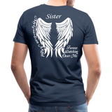 Sister Guardian Angel Men's Premium T-Shirt (Ck1484) - navy