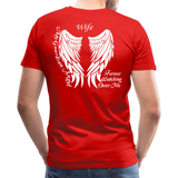 Wife Guardian Angel Men's Premium T-Shirt - red