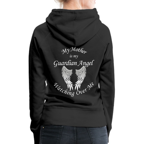 Mother Guardian Angel Women’s Premium Hoodie (Ckl1375) - black