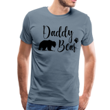 Daddy Bear Men's Premium T-Shirt - steel blue