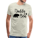 Daddy Bear Men's Premium T-Shirt - heather oatmeal