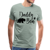 Daddy Bear Men's Premium T-Shirt - steel green