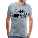 Daddy Bear Men's Premium T-Shirt - heather ice blue