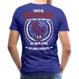 This is America Men's Premium T-Shirt - royal blue