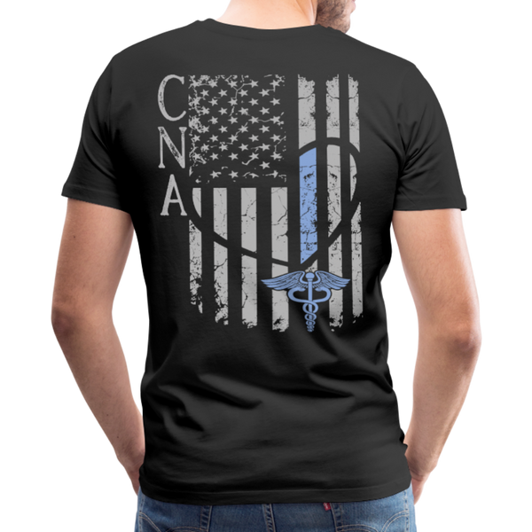 CNA Flag Men's Premium T-Shirt - black