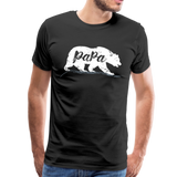 Papa Bear Men's Premium T-Shirt (CK1093) - black