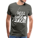 Reel Cool Uncle Men's Premium T-Shirt (KS1007) - asphalt gray