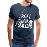 Reel Cool Uncle Men's Premium T-Shirt (KS1007) - navy
