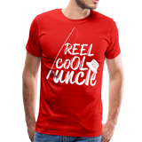 Reel Cool Uncle Men's Premium T-Shirt (KS1007) - red