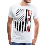 American OPA Men's Premium T-Shirt - white