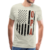 American OPA Men's Premium T-Shirt - heather oatmeal