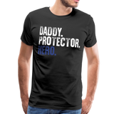 Daddy Protector Hero Men's Premium T-Shirt - black