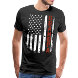 American Grandpa Men's Premium T-Shirt (CK1864) - black