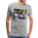 yo dad... Men's Premium T-Shirt - heather gray