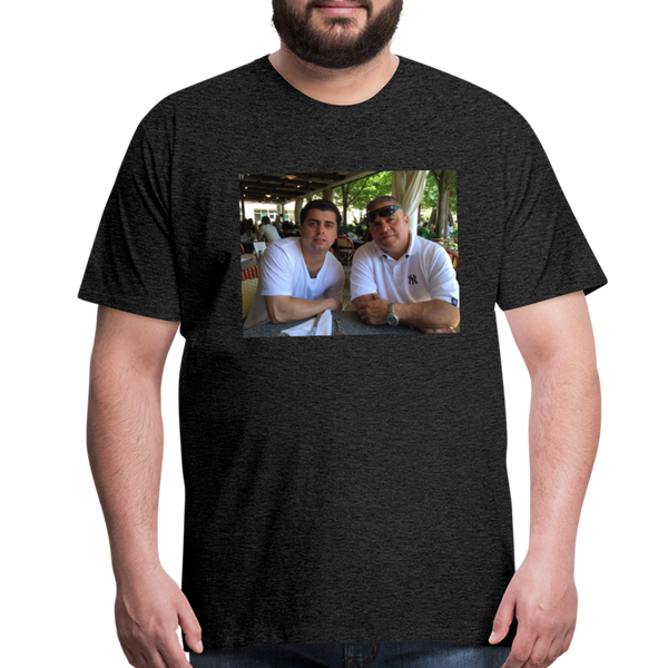 yo dad... Men's Premium T-Shirt - charcoal gray