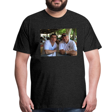 yo dad... Men's Premium T-Shirt - charcoal gray