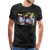 yo dad... Men's Premium T-Shirt - charcoal gray