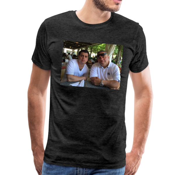 yo dad... Men's Premium T-Shirt - charcoal gray