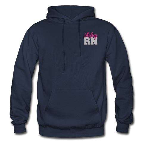 Kelsey RN Gildan Heavy Blend Adult Hoodie - navy