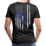 Fishing Flag Men's Premium T-Shirt - black