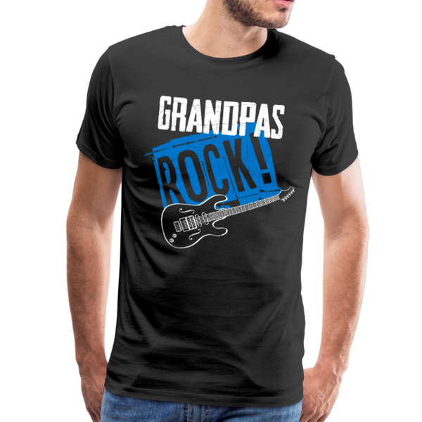 Grandpas Rock Men's Premium T-Shirt (CK1664) - black